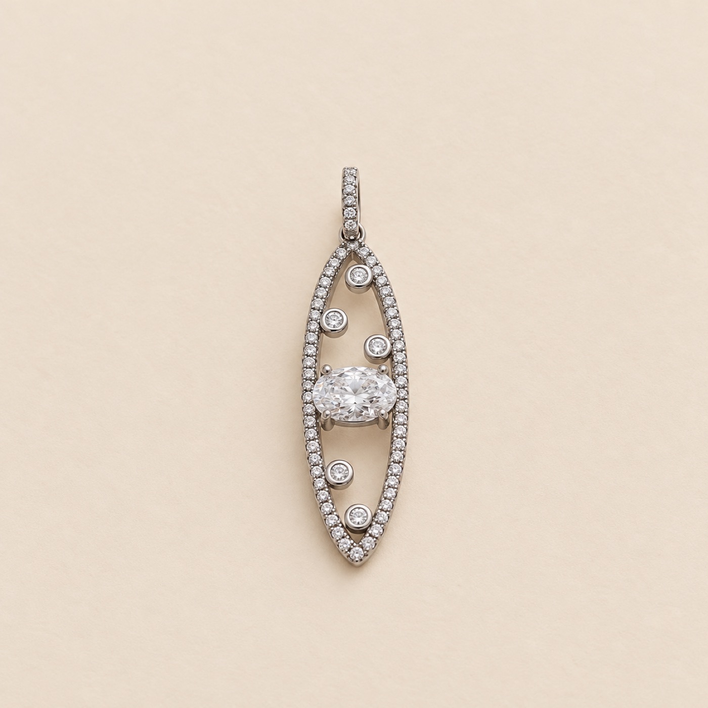 Silver pendant “Eye”