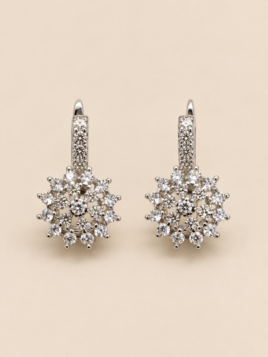 Earrings “Snowflake 2”