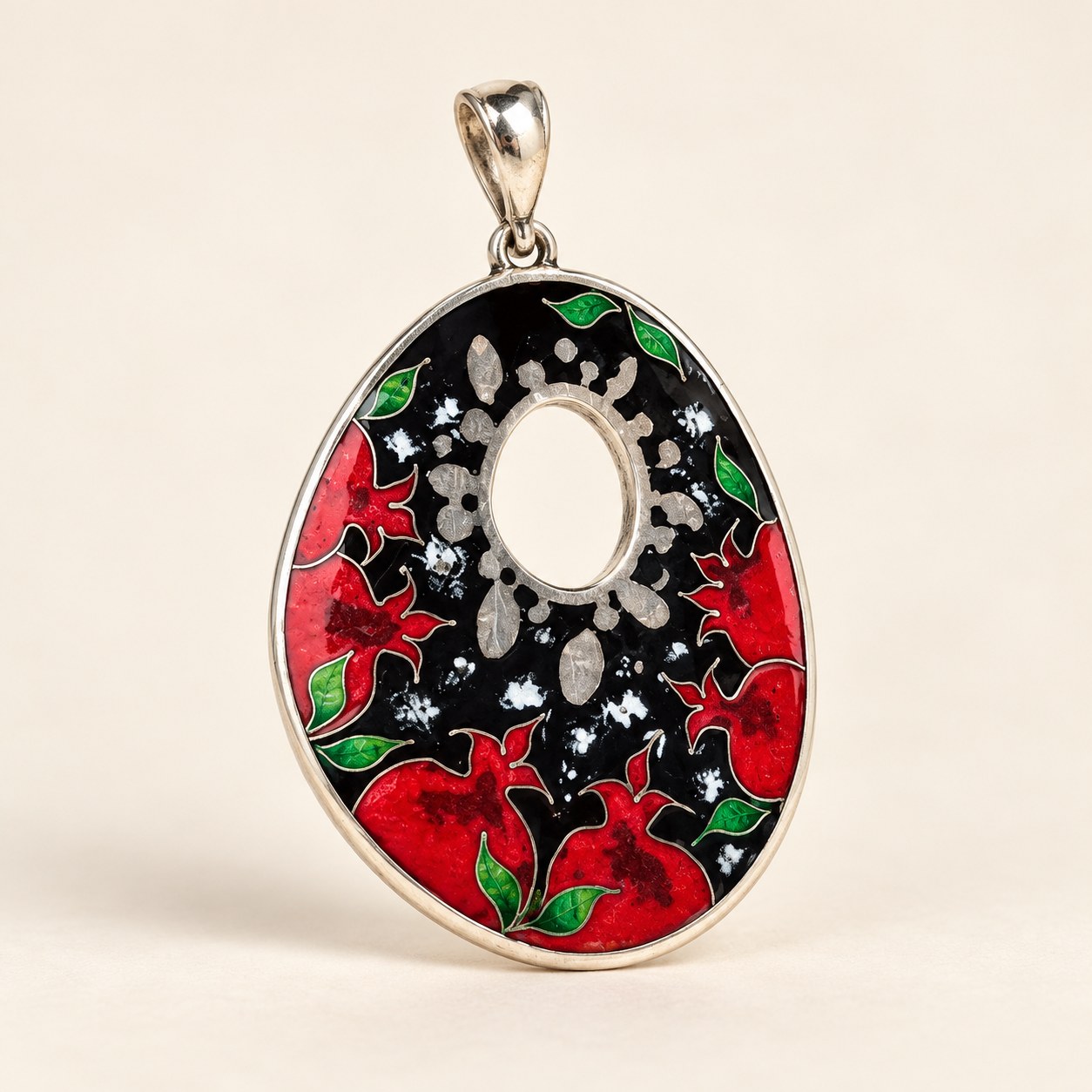 Pomegranate 3 Pendant